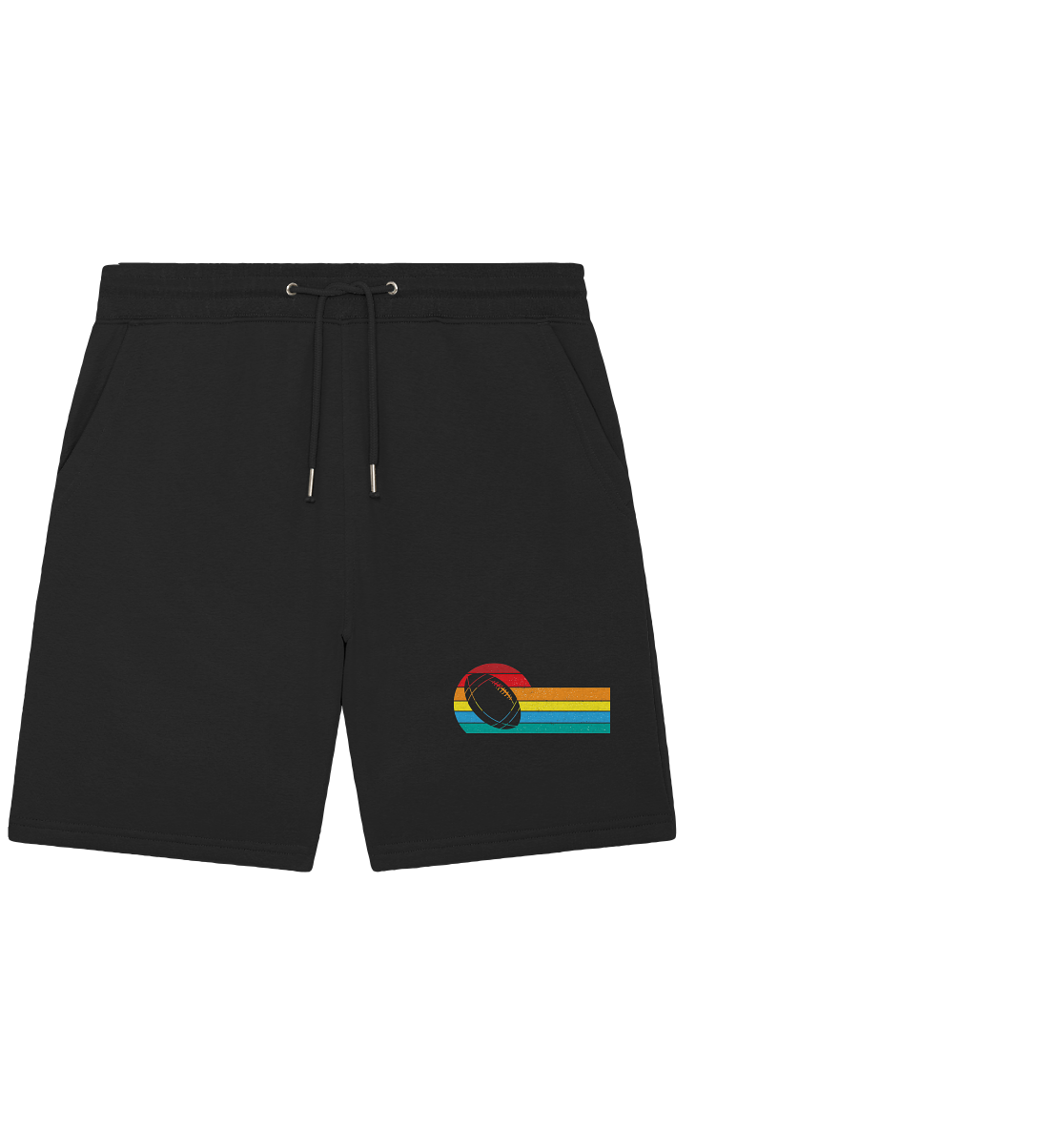 Rainbow Color Ball - Organic Jogger Shorts