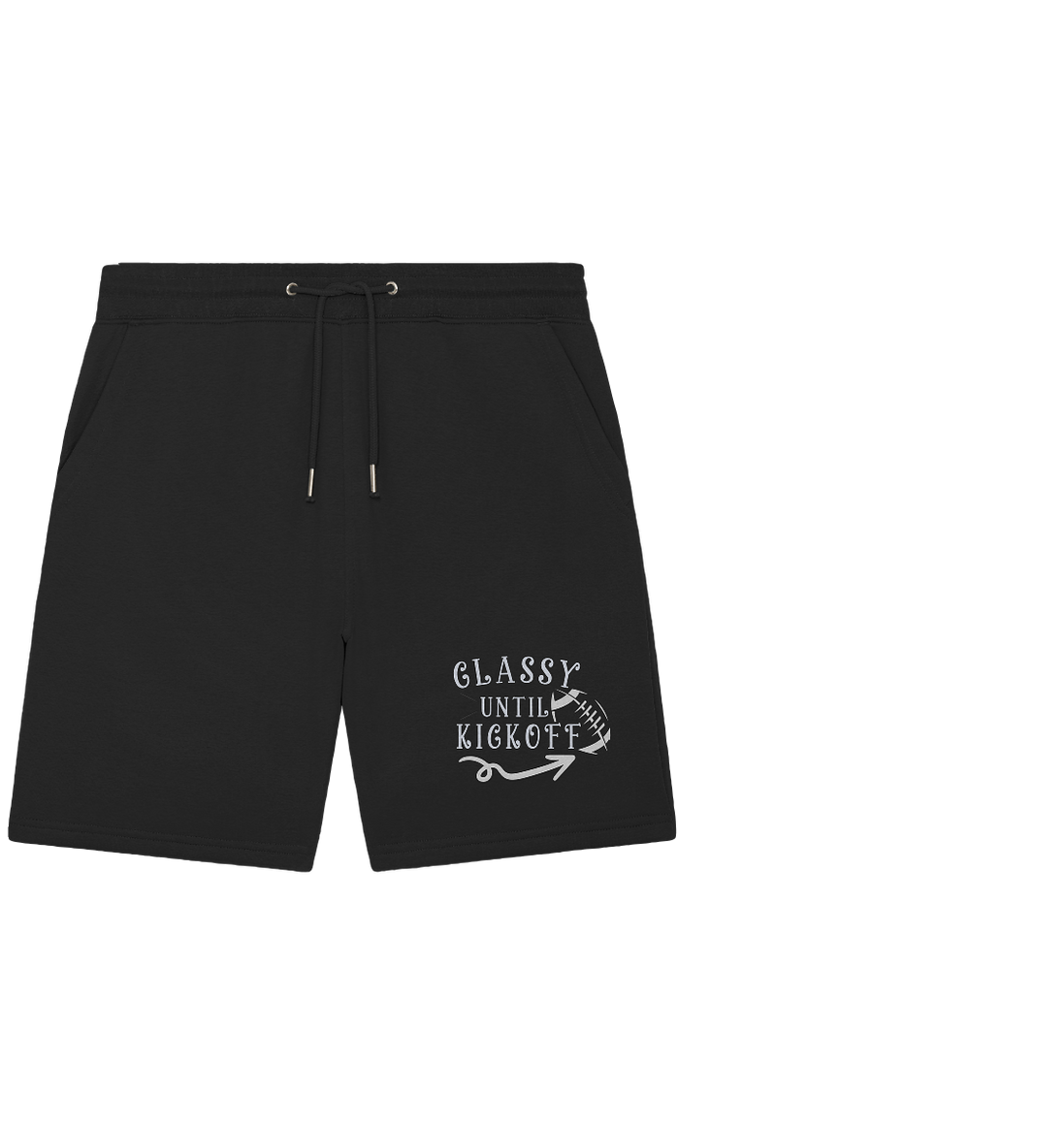 Glassy until Kick Off  - Organic Jogger Shorts