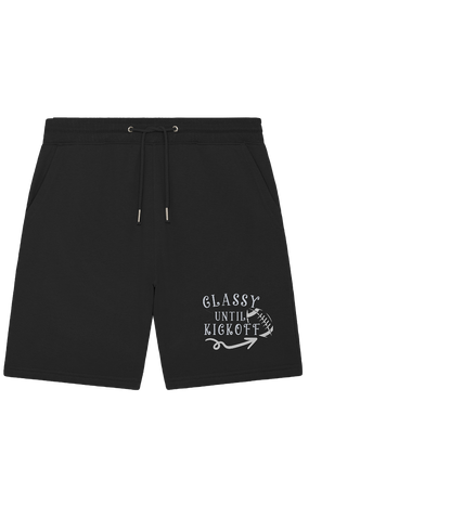 Glassy until Kick Off  - Organic Jogger Shorts