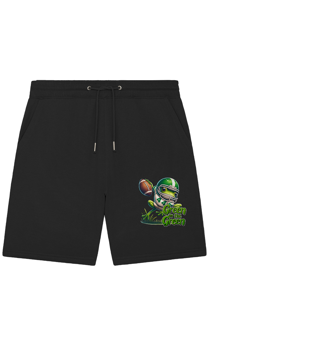 Green Frog- Organic Jogger Shorts