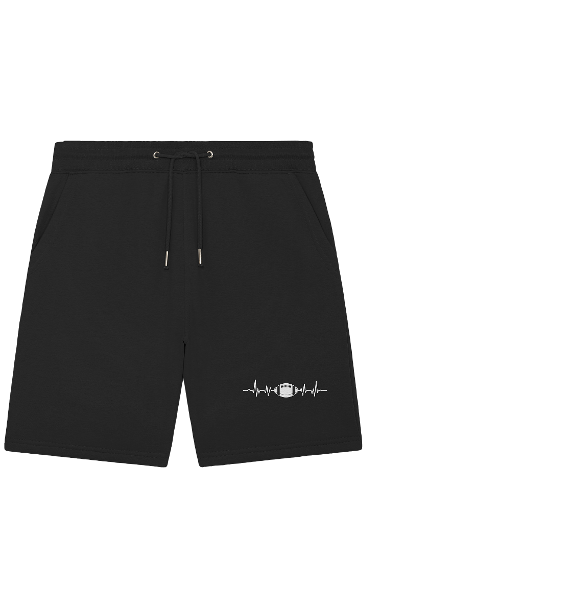 Football Heartbeat - Organic Jogger Shorts