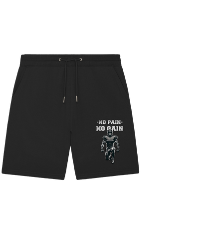 No Pain No Gain Metal  - Organic Jogger Shorts