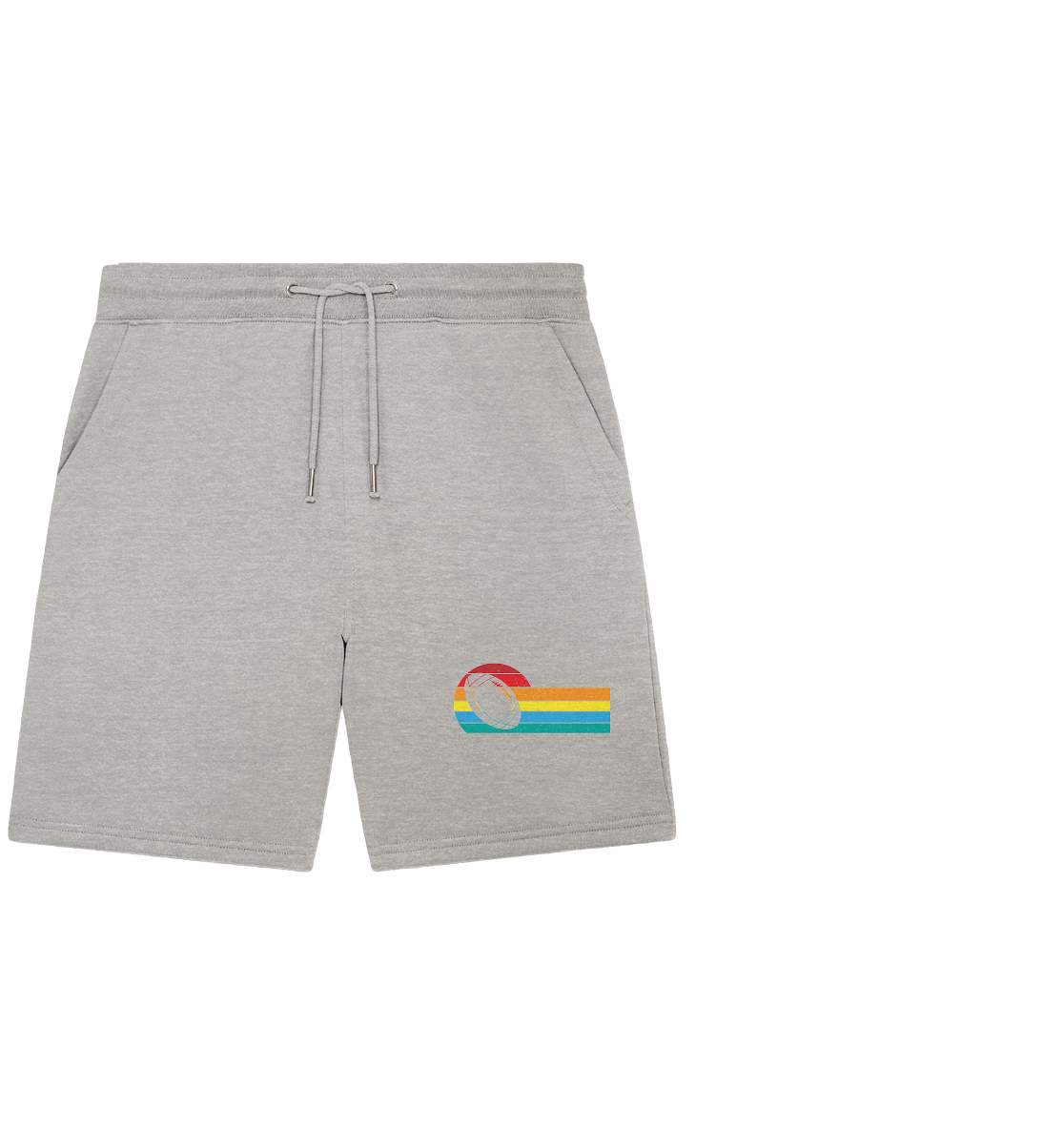 Rainbow Color Ball - Organic Jogger Shorts