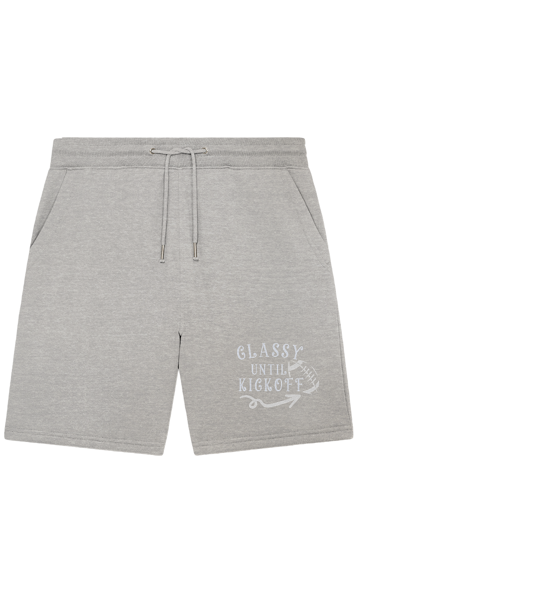 Glassy until Kick Off  - Organic Jogger Shorts