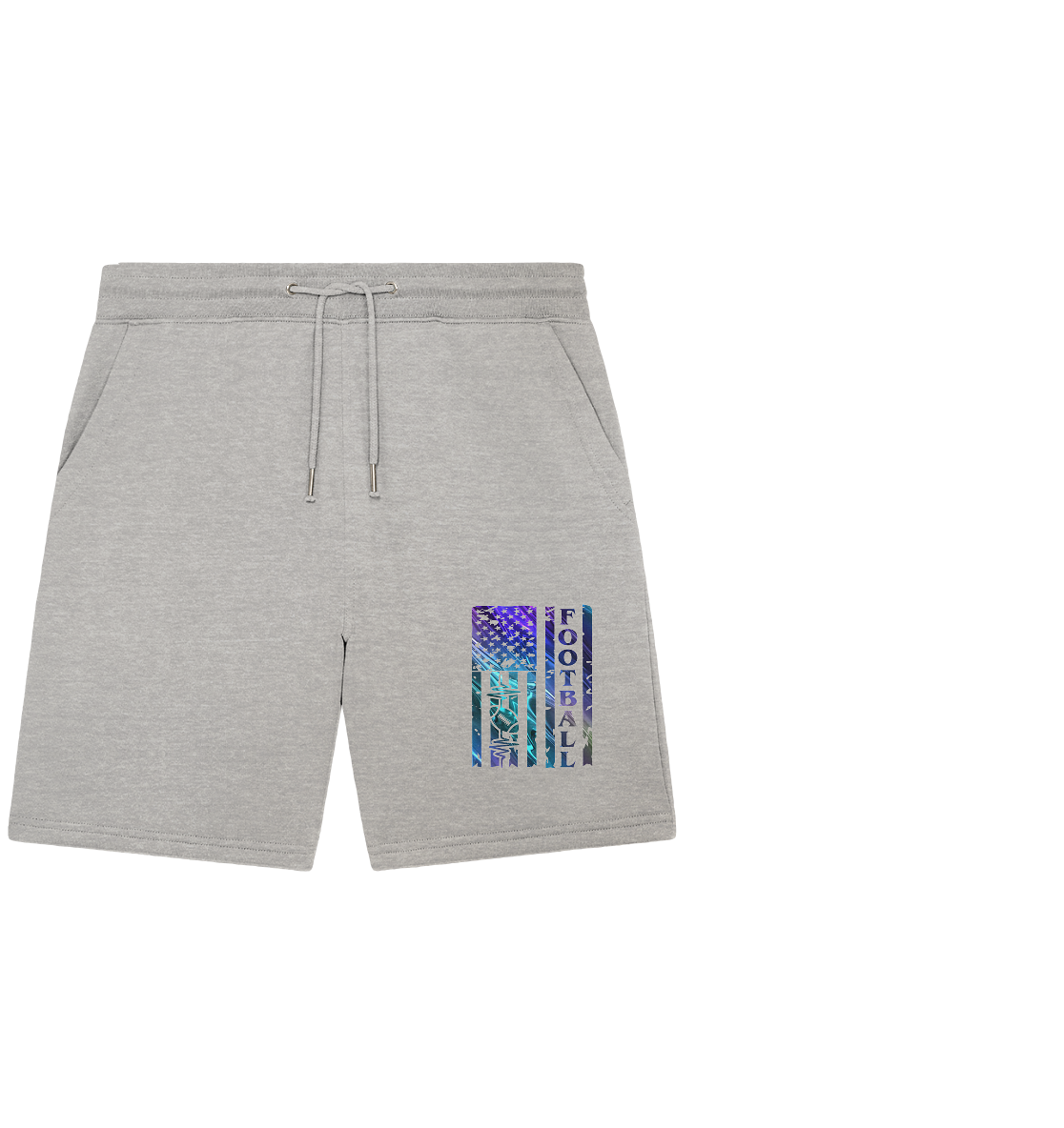 USA Football Flag  - Organic Jogger Shorts