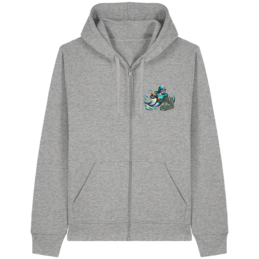 The Field is my Ocean - Organic Lightweight Zipper
