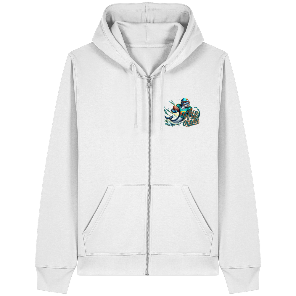 The Field is my Ocean - Organic Lightweight Zipper