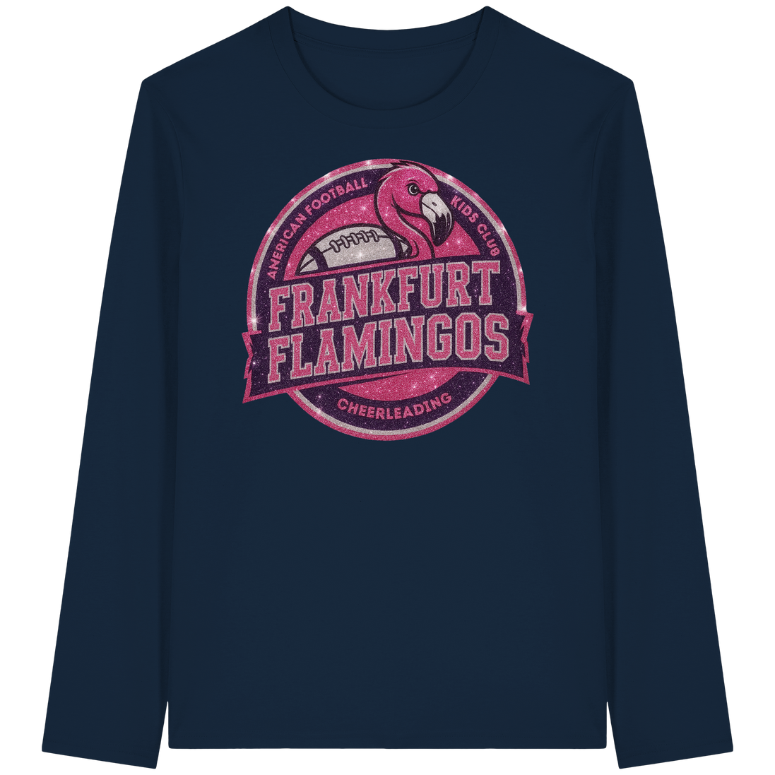Frankfurt Flamingos - Organic Longsleeve T-Shirt