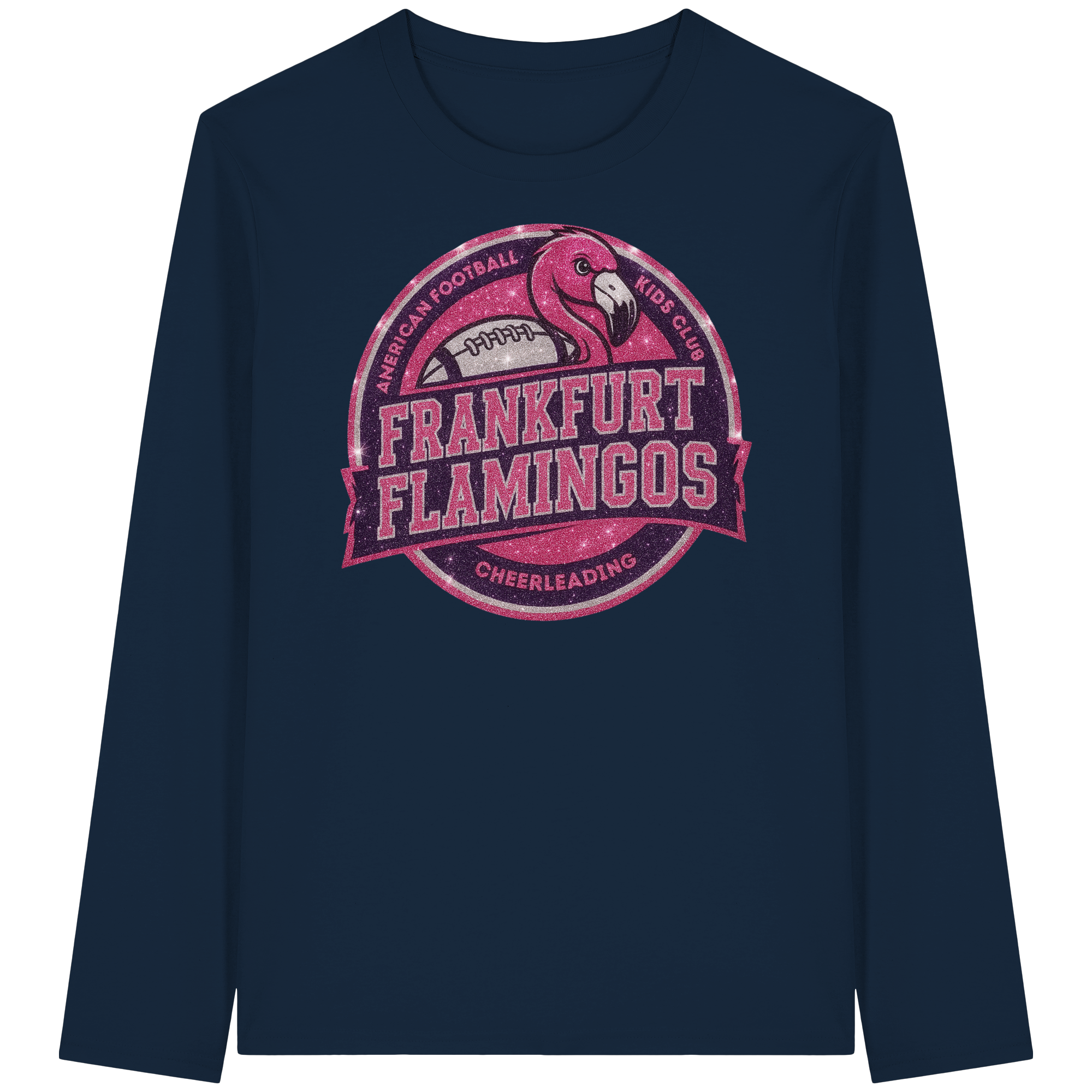 Frankfurt Flamingos - Organic Longsleeve T-Shirt