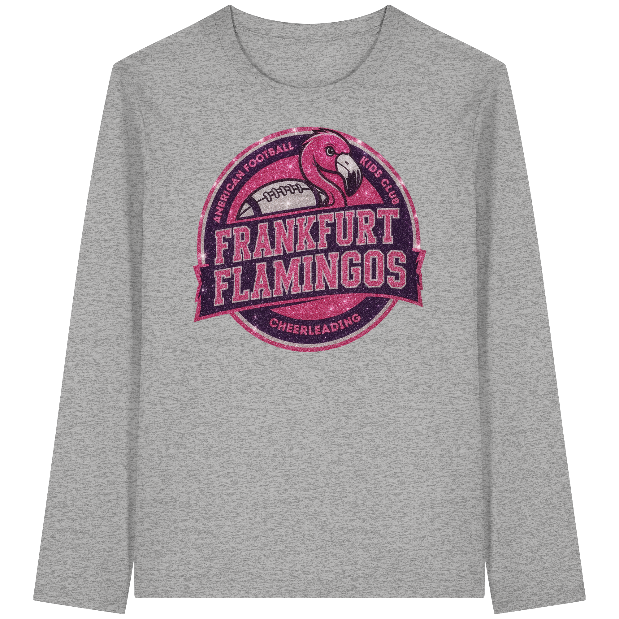 Frankfurt Flamingos - Organic Longsleeve T-Shirt