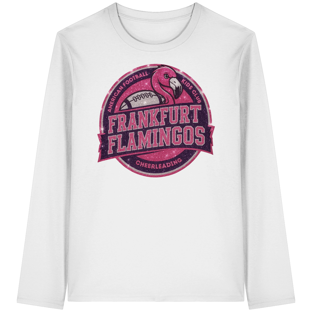 Frankfurt Flamingos - Organic Longsleeve T-Shirt