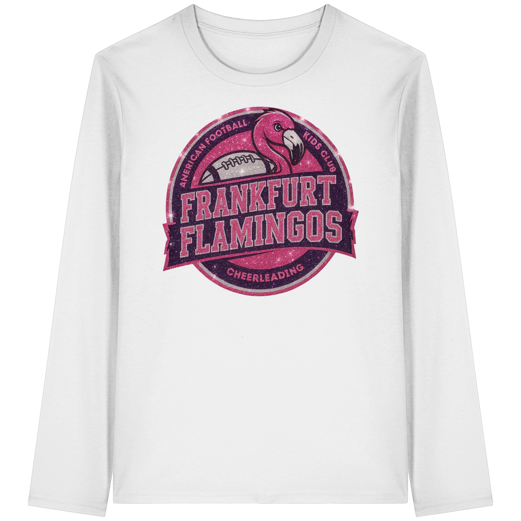 Frankfurt Flamingos - Organic Longsleeve T-Shirt