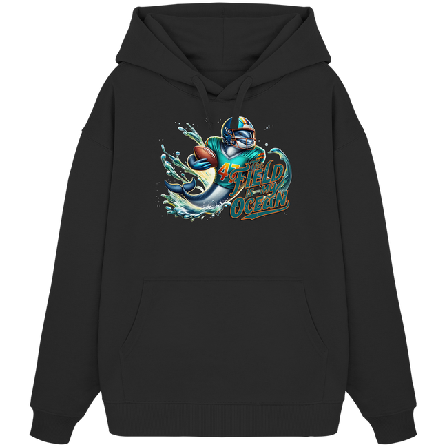 The Field is my Ocean - Organic Oversize Hoodie