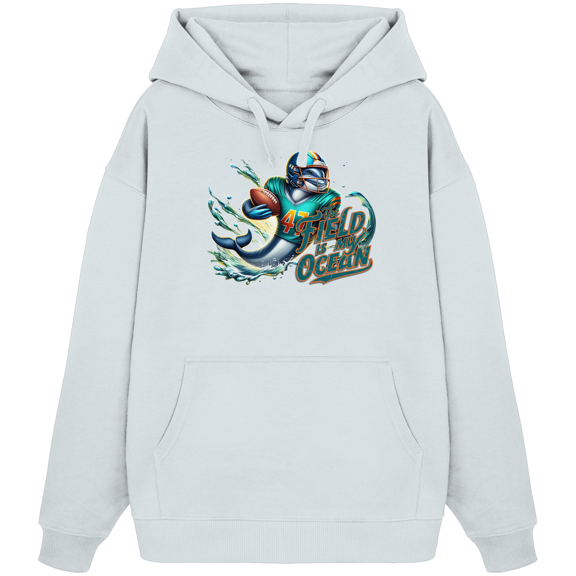 The Field is my Ocean - Organic Oversize Hoodie