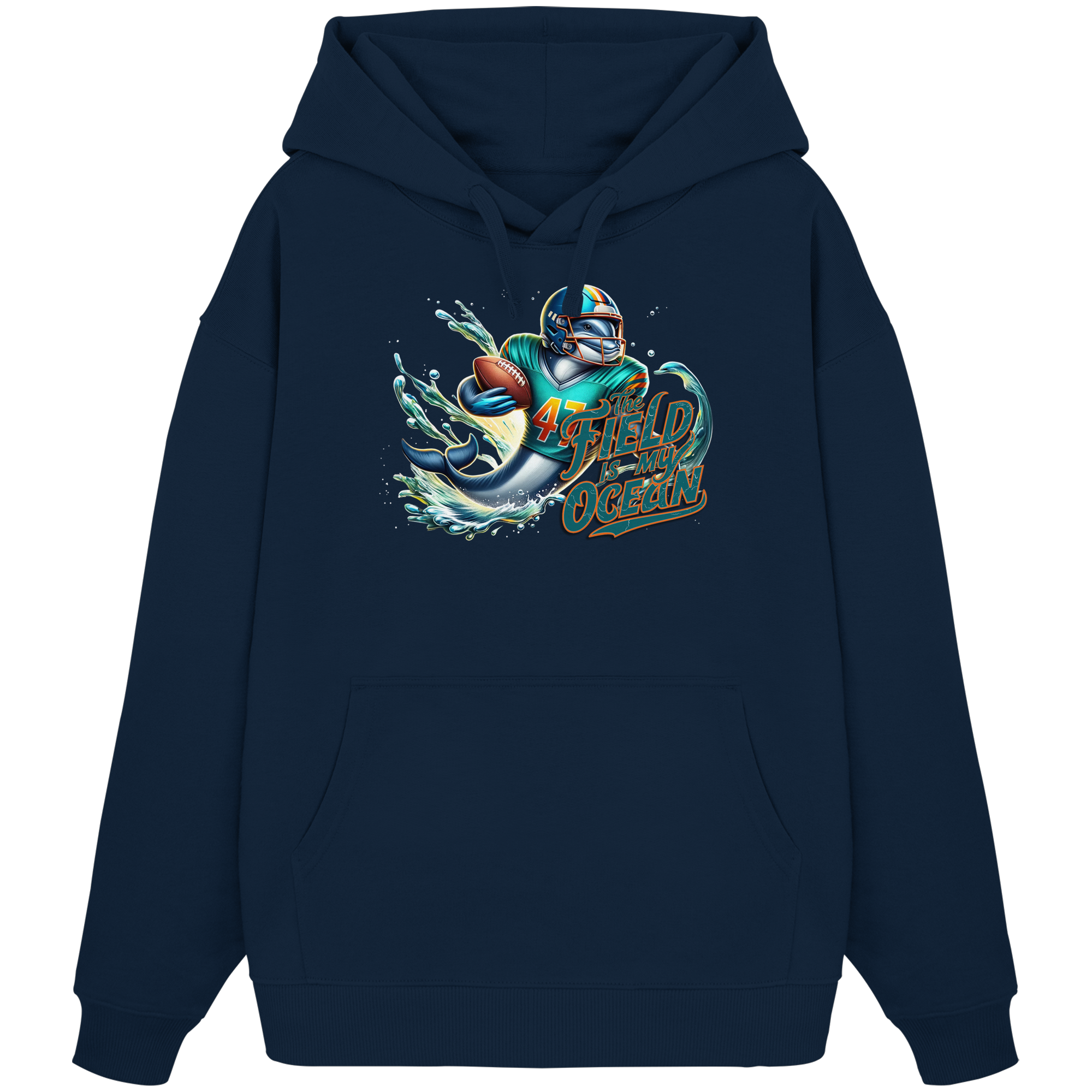 The Field is my Ocean - Organic Oversize Hoodie