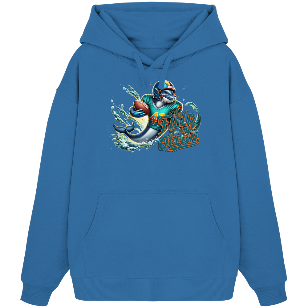 The Field is my Ocean - Organic Oversize Hoodie