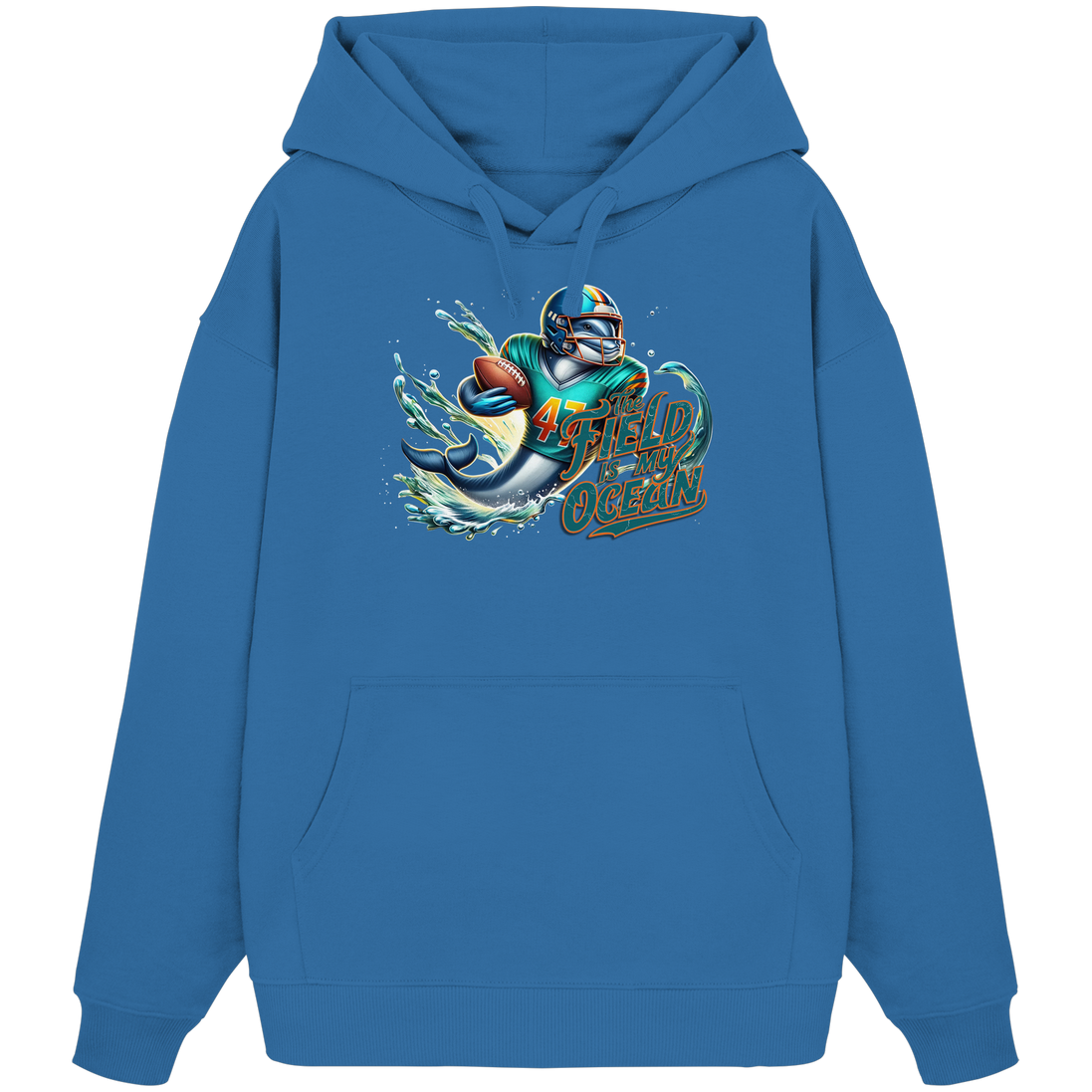 The Field is my Ocean - Organic Oversize Hoodie