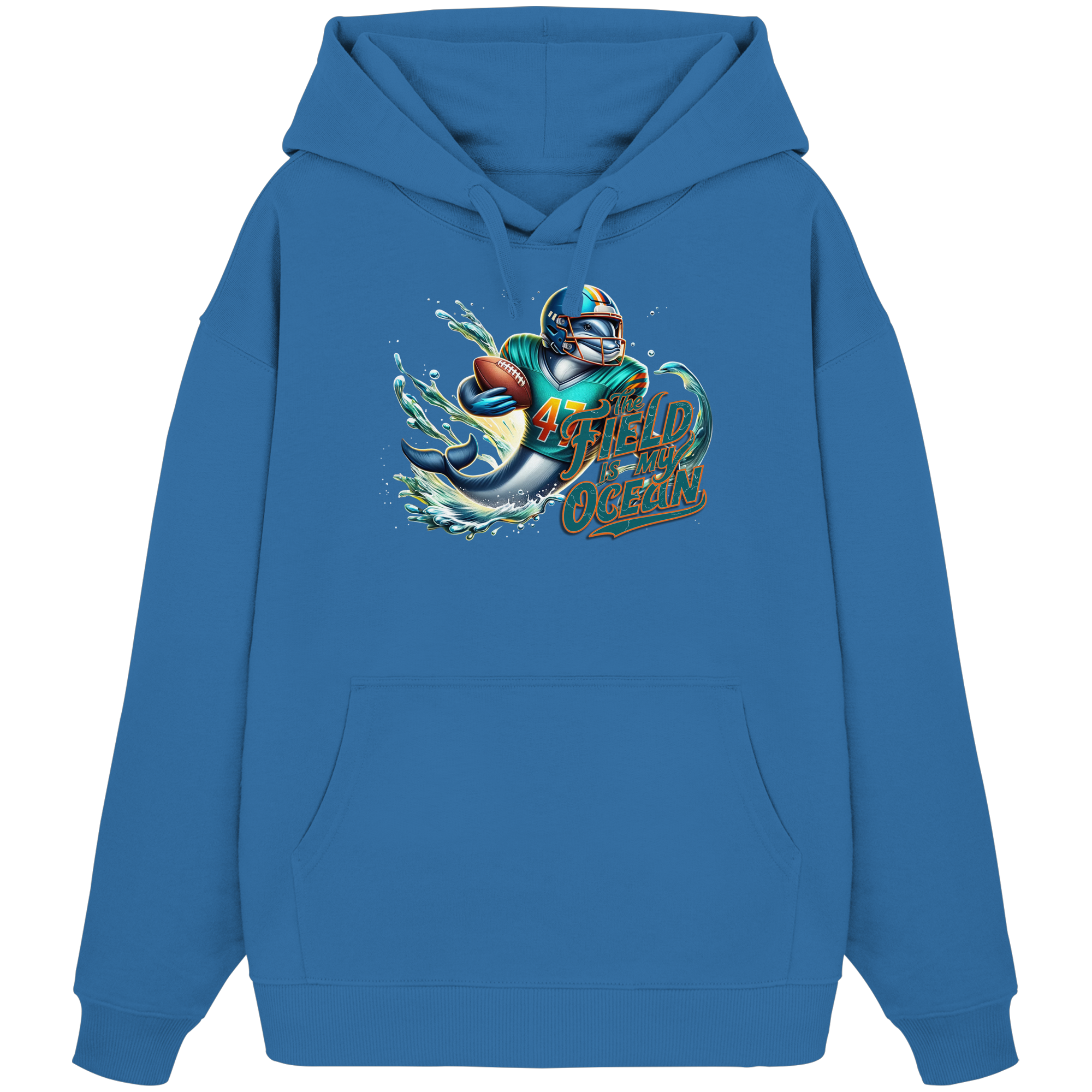 The Field is my Ocean - Organic Oversize Hoodie