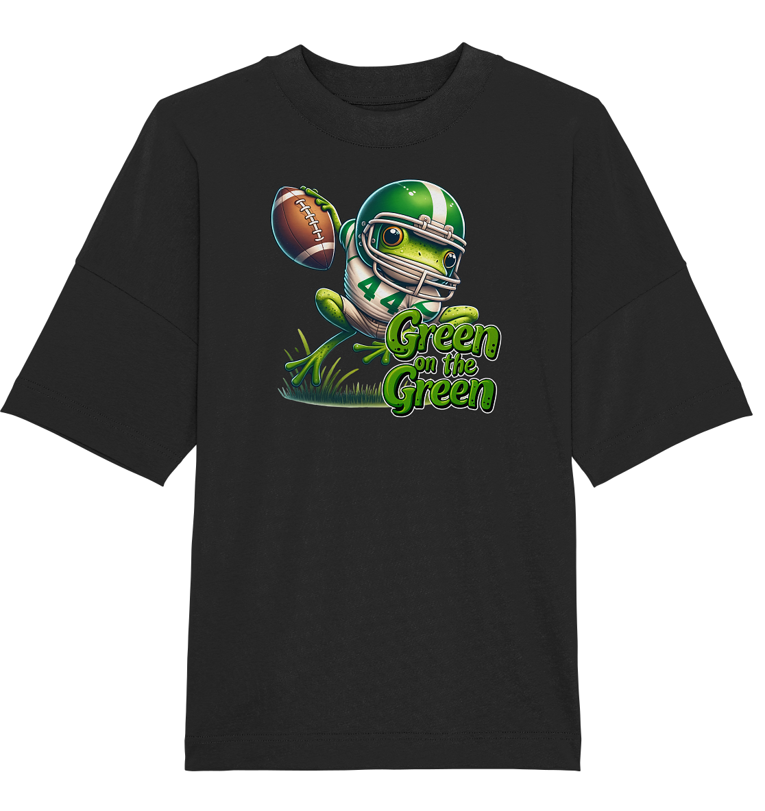 Green Frog - Organic Oversize Shirt