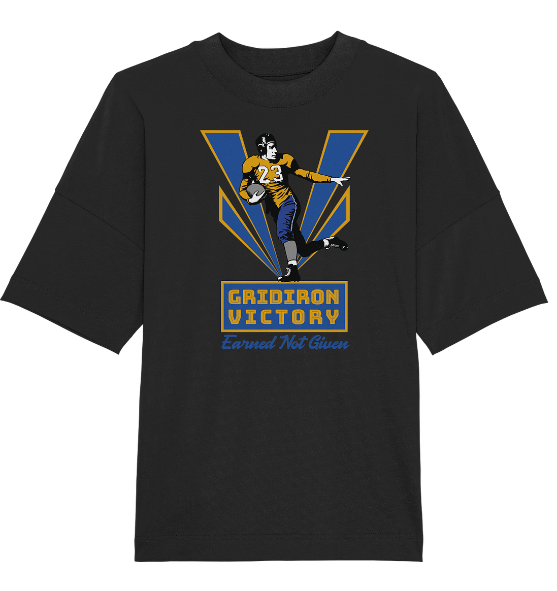 Gridiron Victory - Organic Oversize Shirt