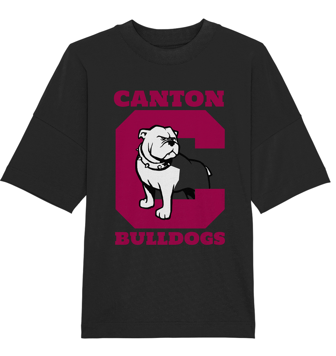 Canton Bulldogs 2 - Organic Oversize Shirt