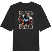 Gridiron Grizzly - Organic Oversize Shirt