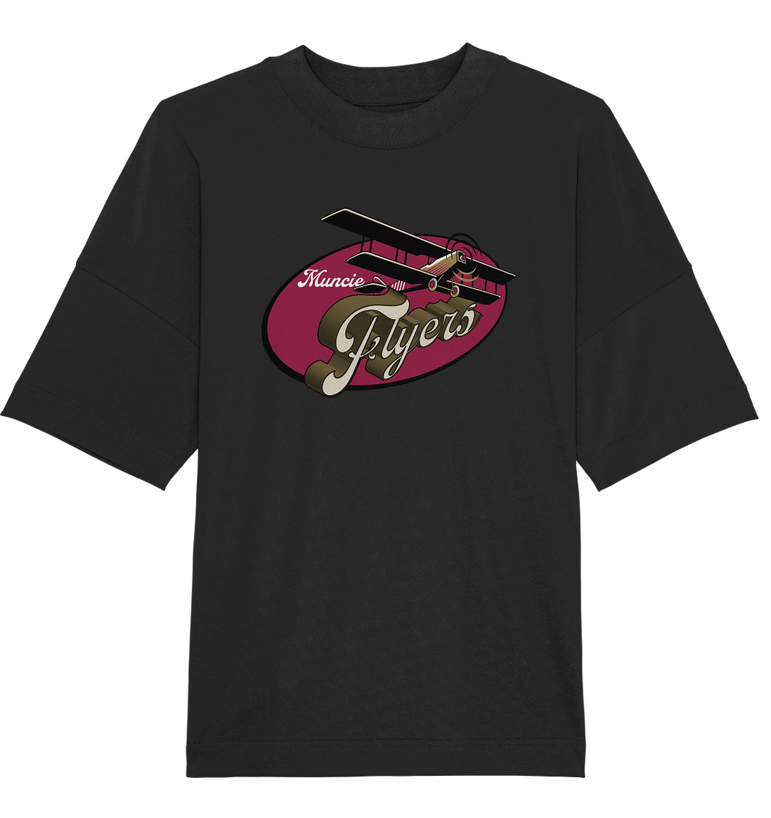 Muncie Flyers 2 - Organic Oversize Shirt