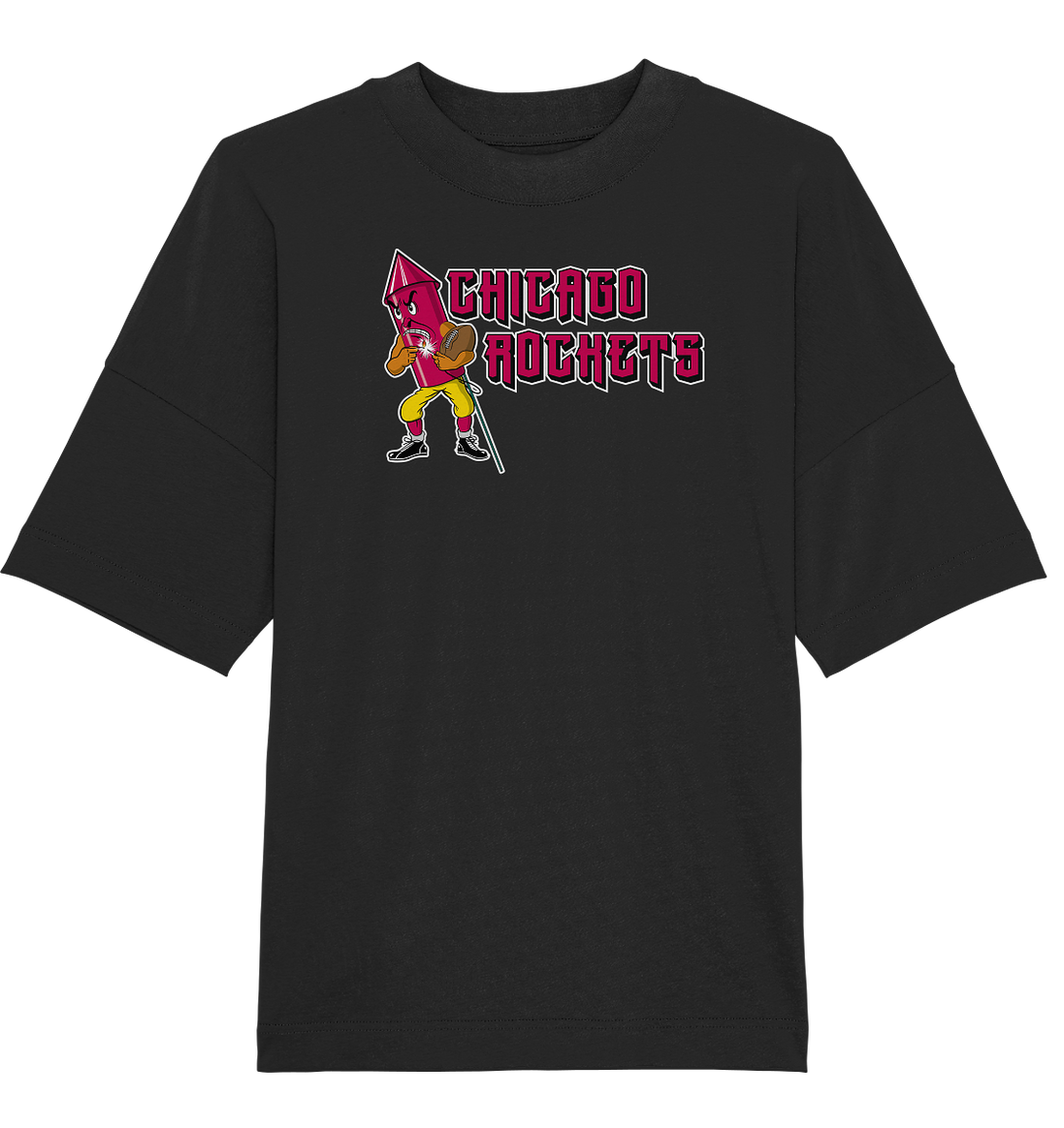 Chicago Rockets - Organic Oversize Shirt