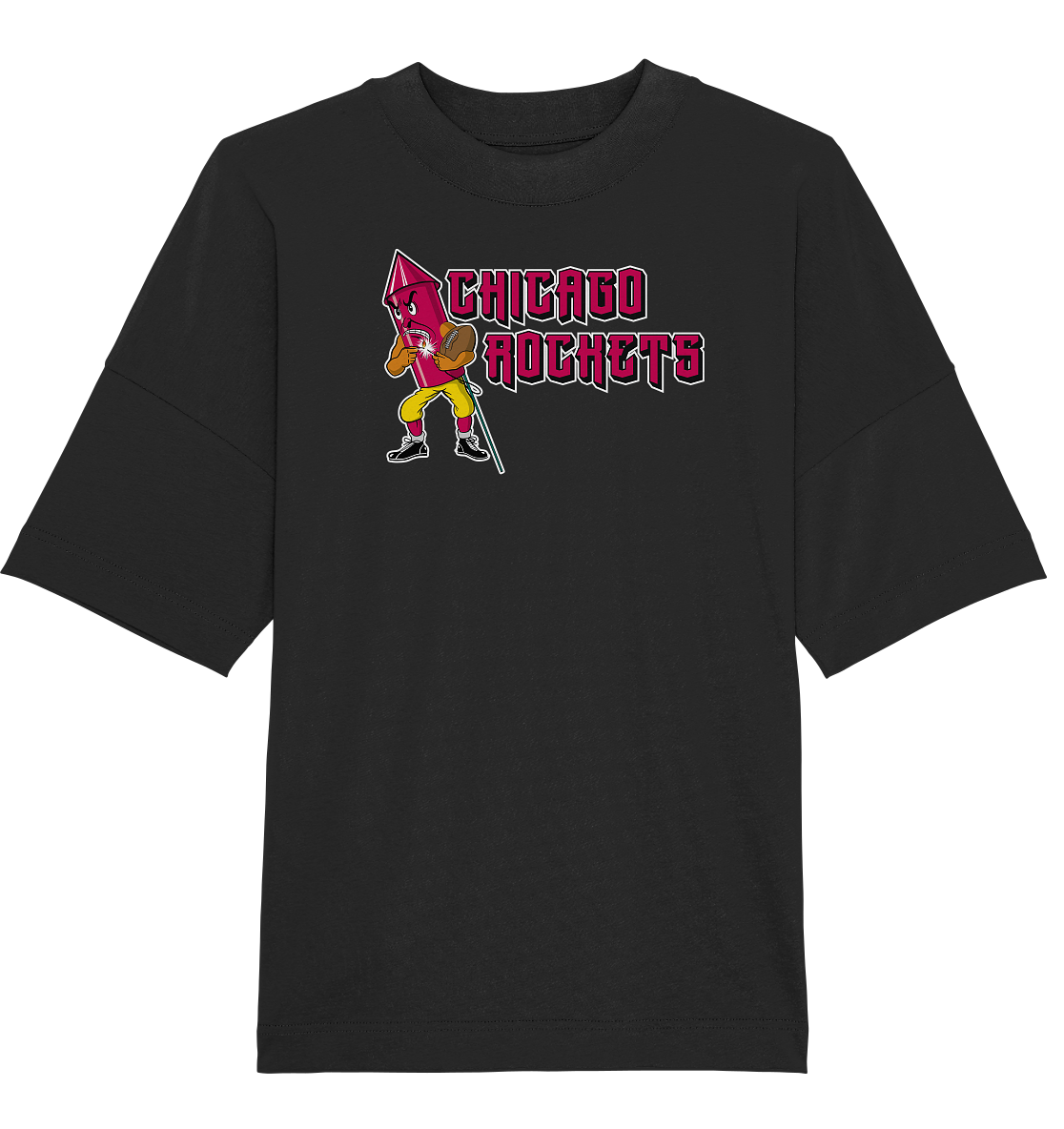Chicago Rockets - Organic Oversize Shirt