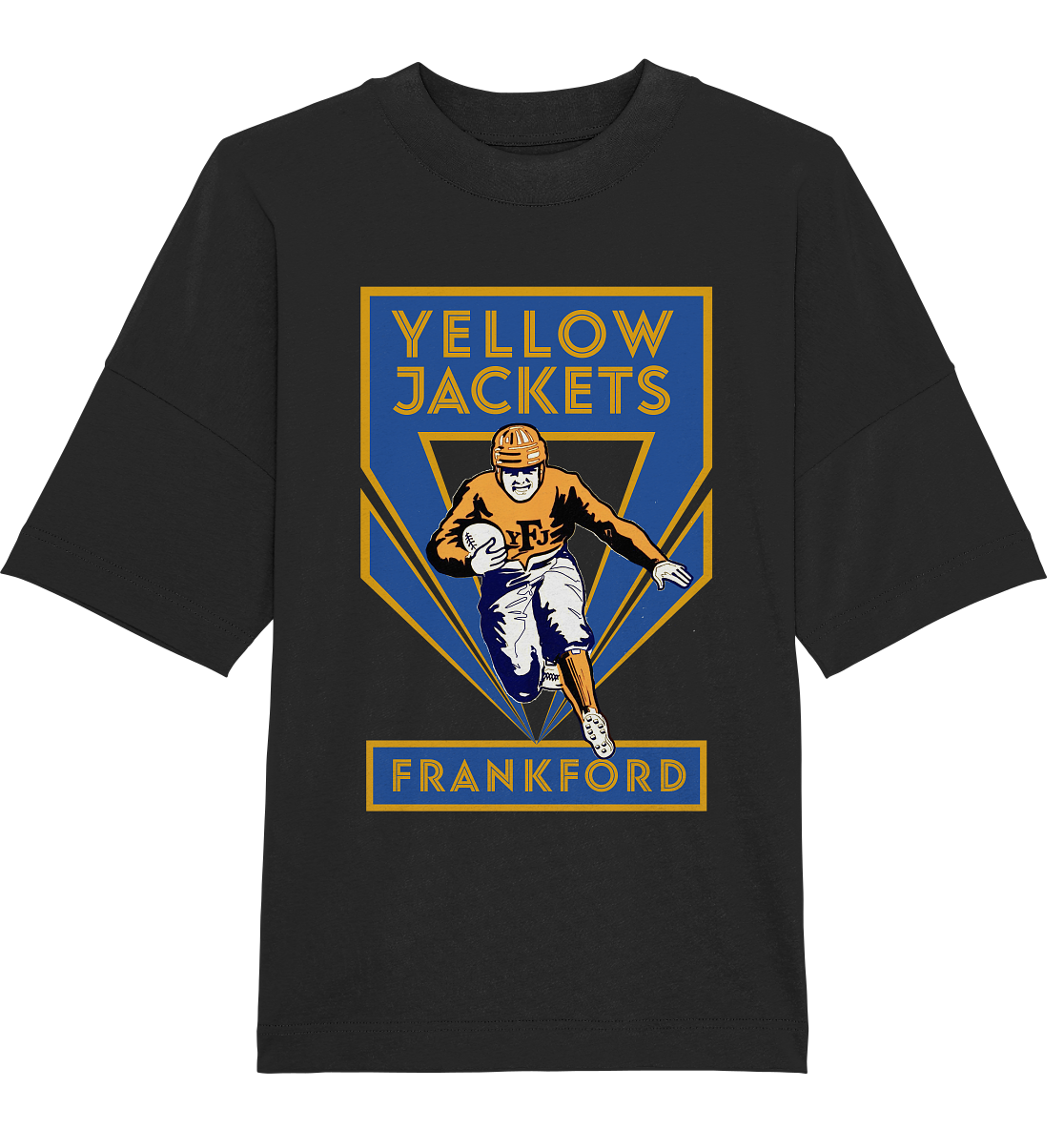 Frankford Yellow Jackets 2 - Organic Oversize Shirt