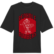 Red Hole Bombers Organic Oversize Shirt
