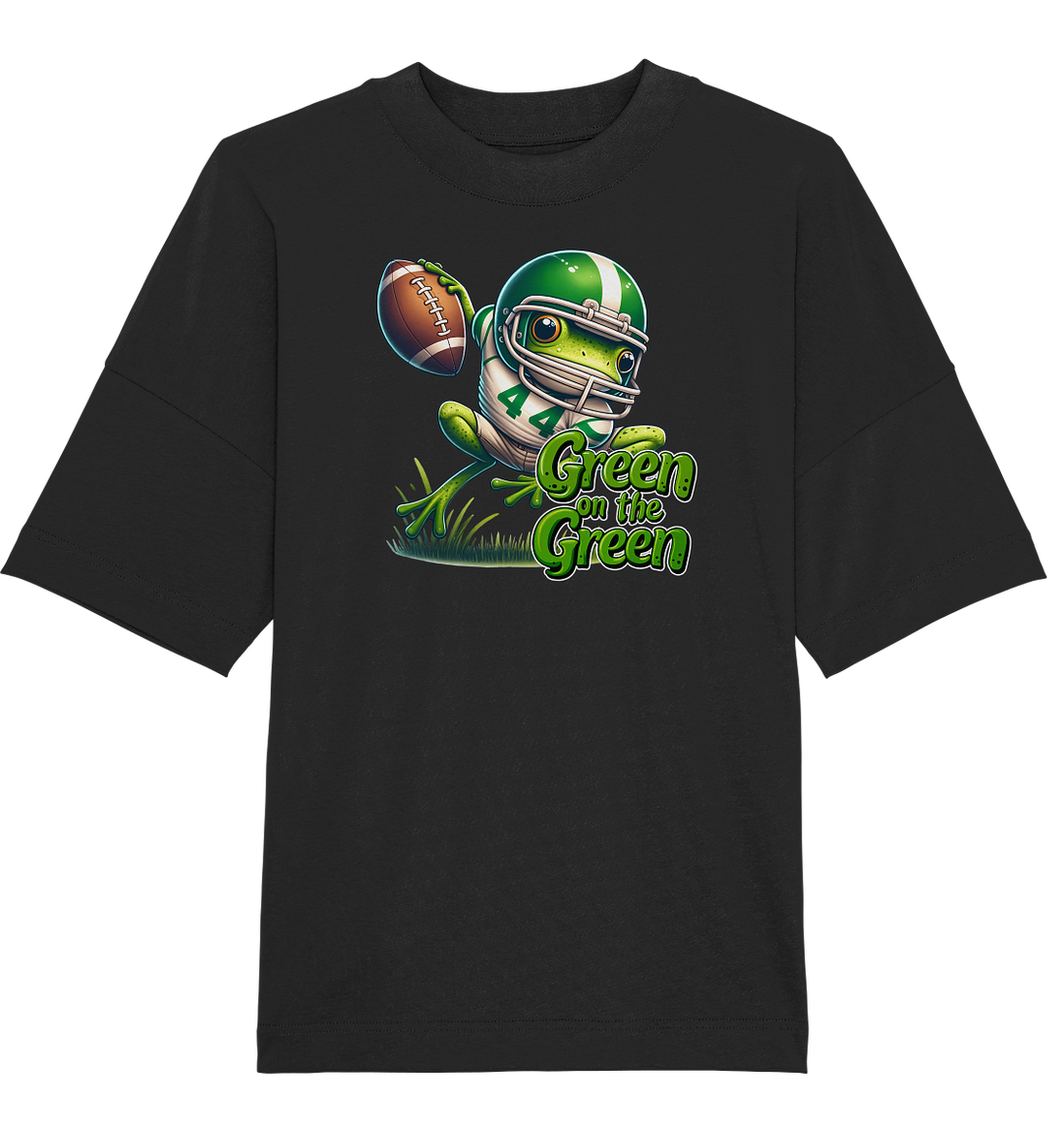 Green Frog - Organic Oversize Shirt