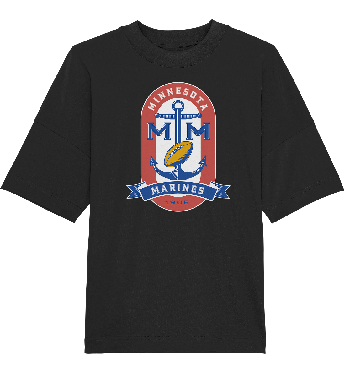 Minnesota Marines - Organic Oversized T-Shirt