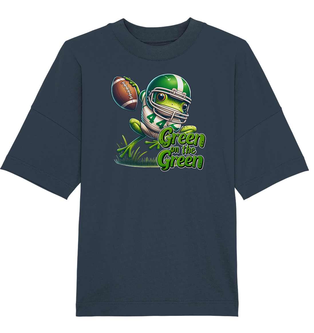 Green Frog - Organic Oversize Shirt