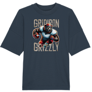 Gridiron Grizzly - Organic Oversize Shirt