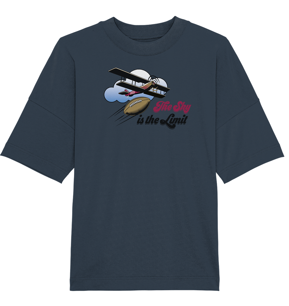 The Sky is the Limit - Organic Oversize Shirt