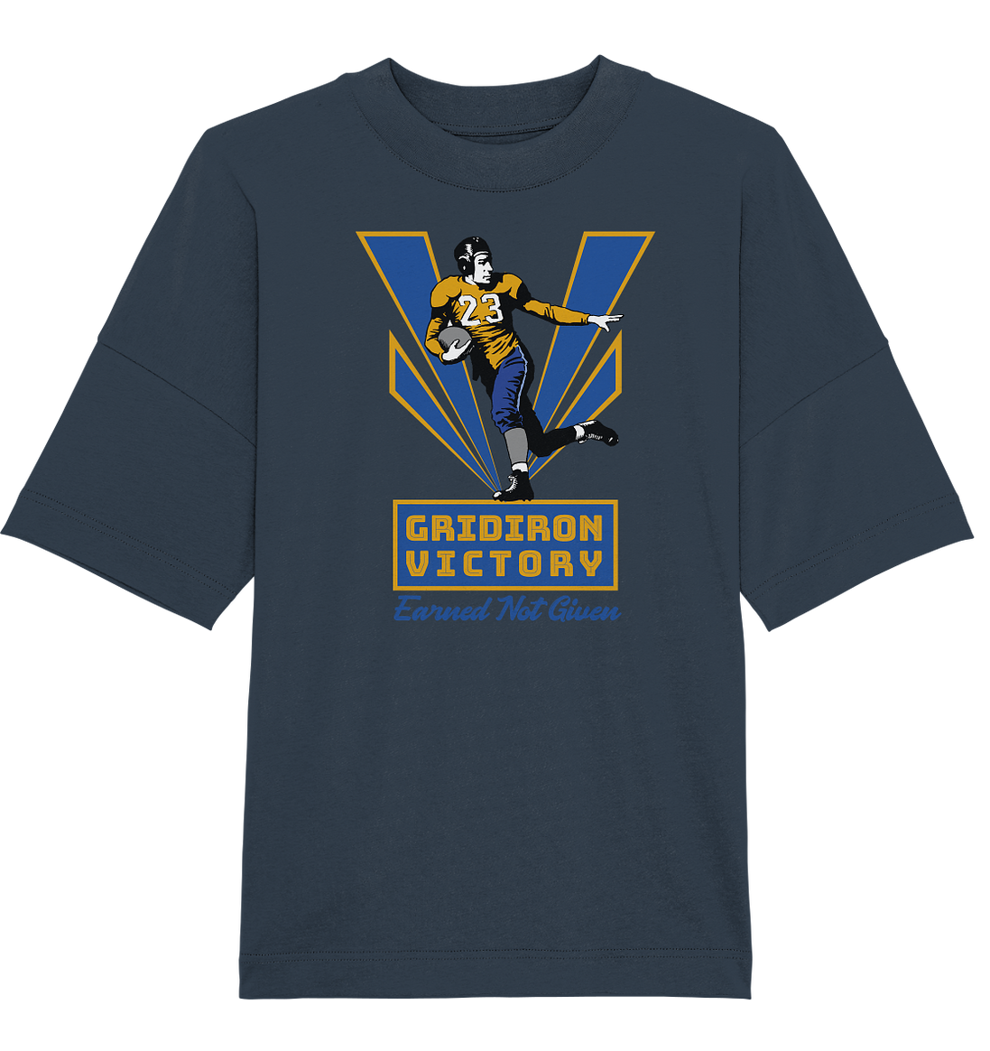Gridiron Victory - Organic Oversize Shirt