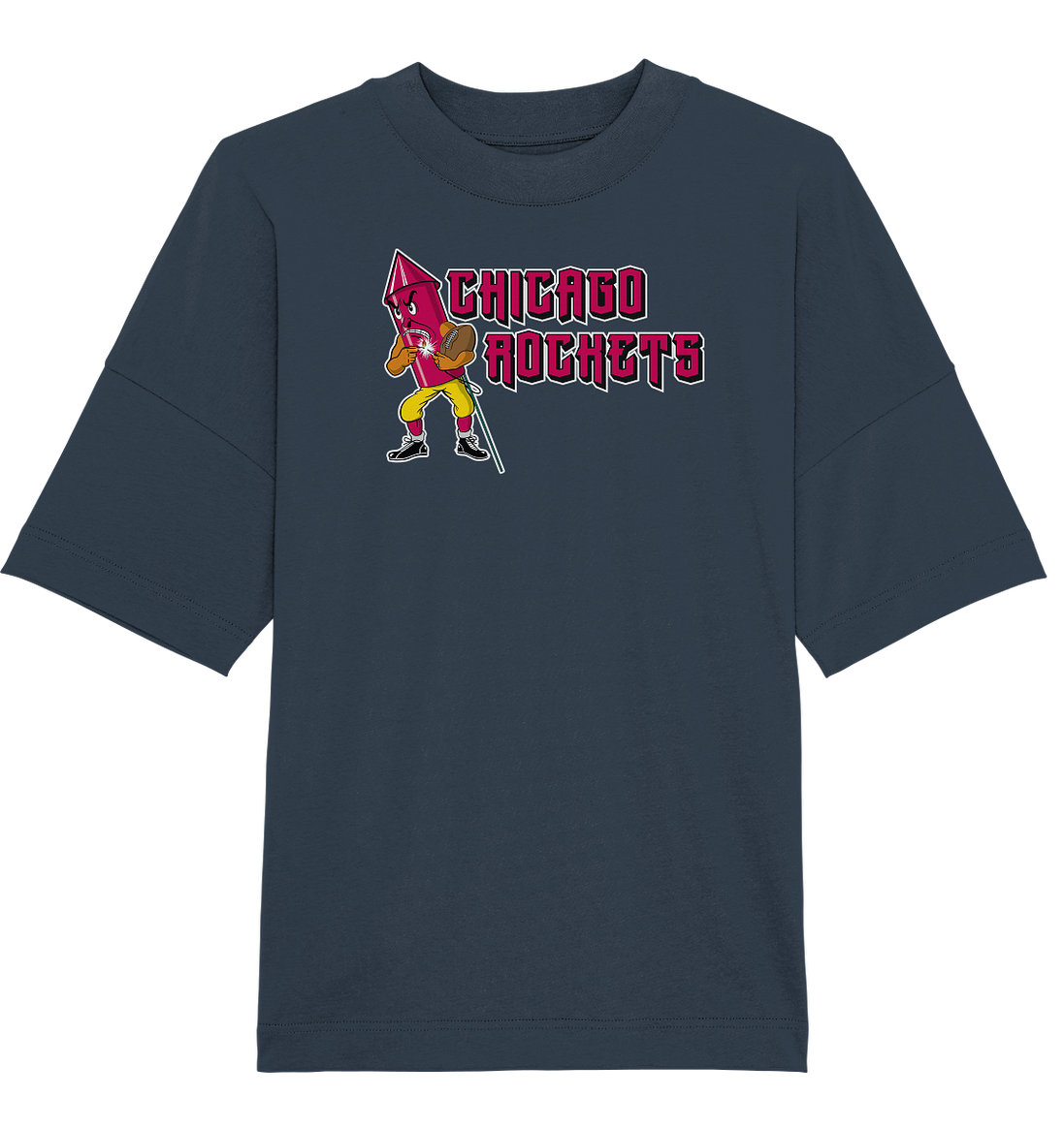 Chicago Rockets - Organic Oversize Shirt