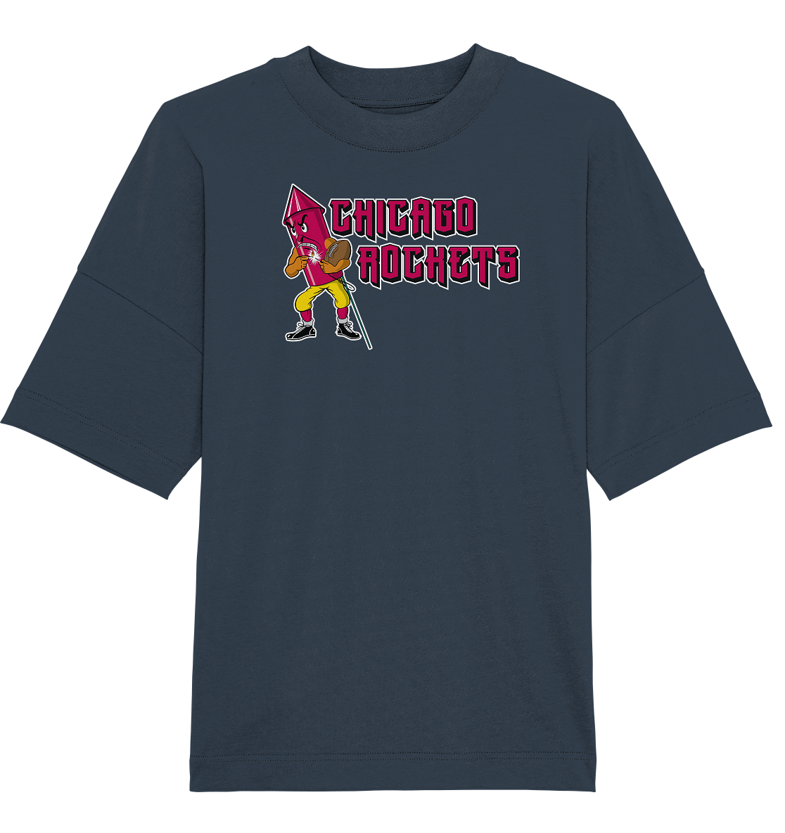 Chicago Rockets - Organic Oversize Shirt