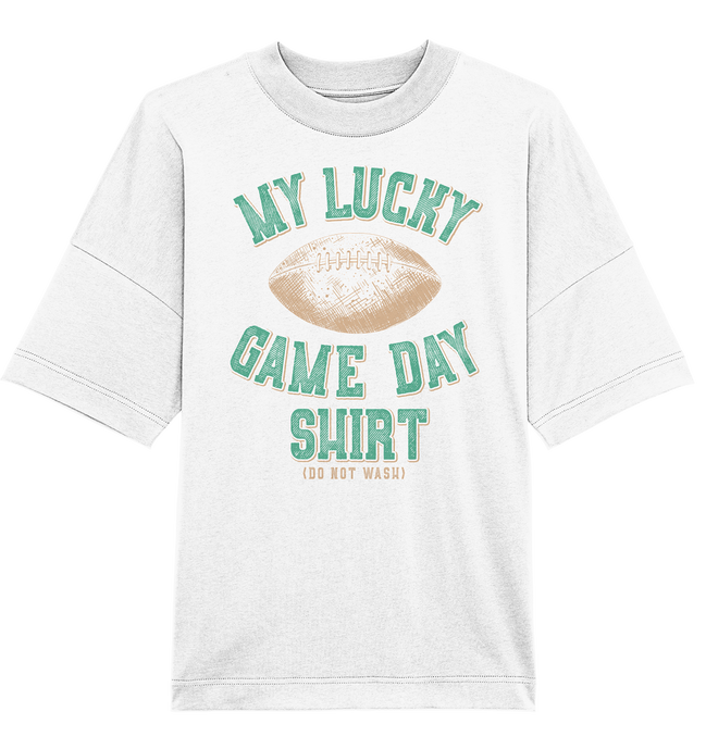 My Lucky Game Day Shirt   - Organic Oversize Shirt