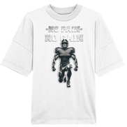 No Pain No Gain Metal  - Organic Oversize Shirt