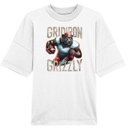 Gridiron Grizzly - Organic Oversize Shirt