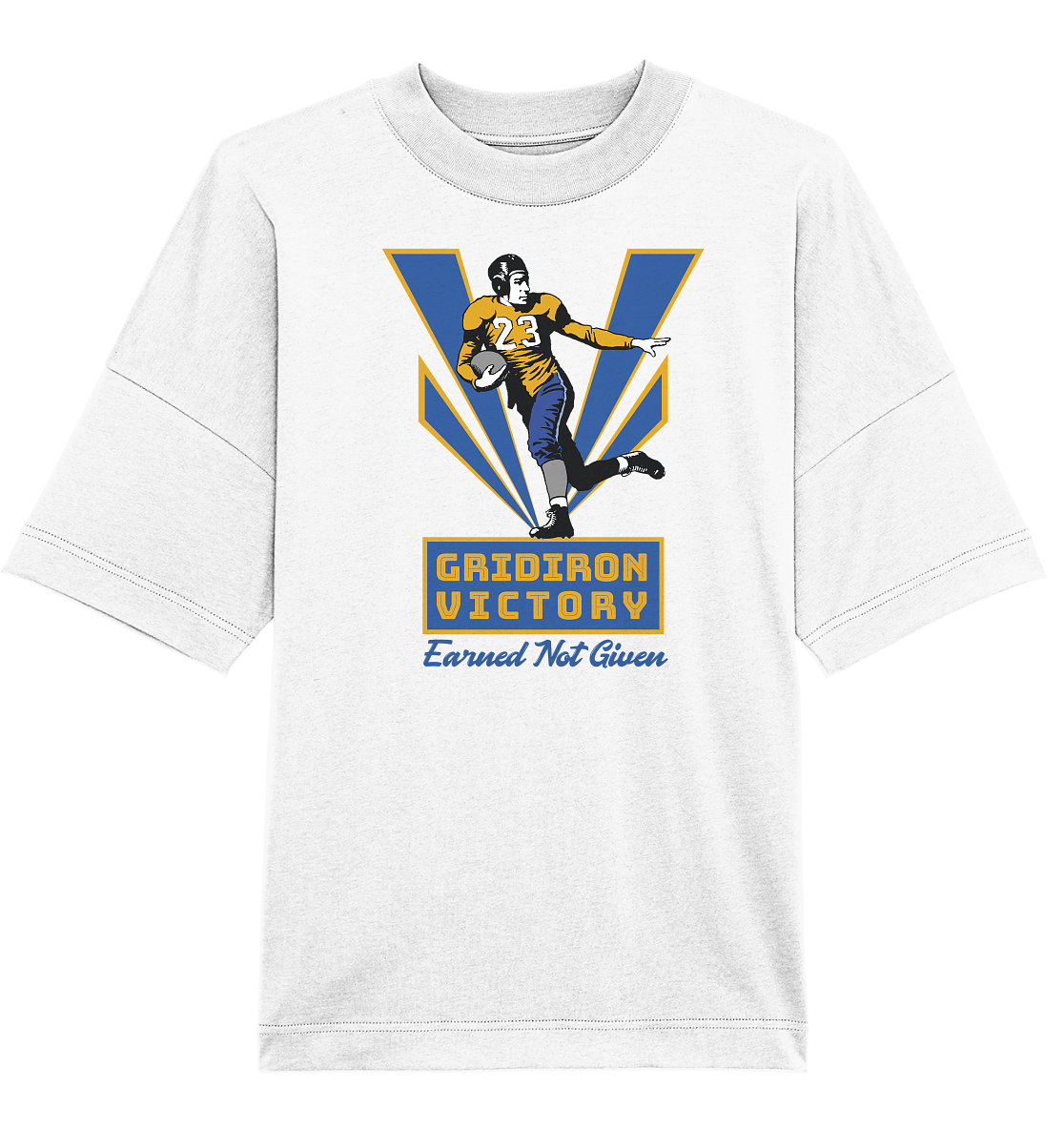 Gridiron Victory - Organic Oversize Shirt
