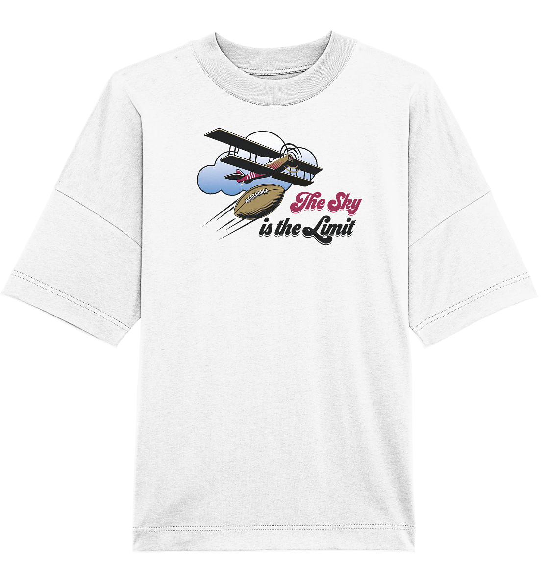 The Sky is the Limit - Organic Oversize Shirt