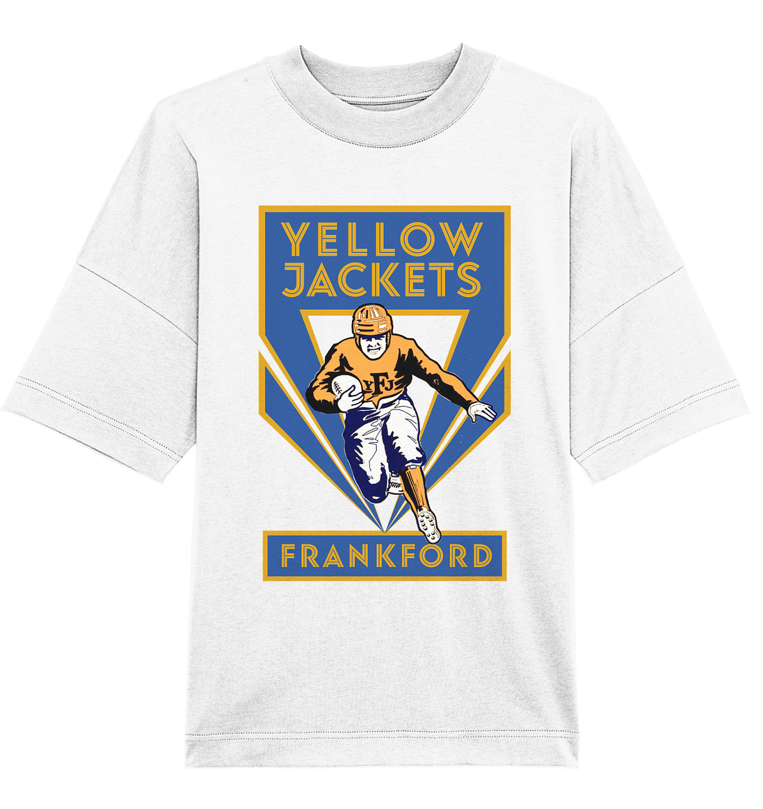 Frankford Yellow Jackets 2 - Organic Oversize Shirt