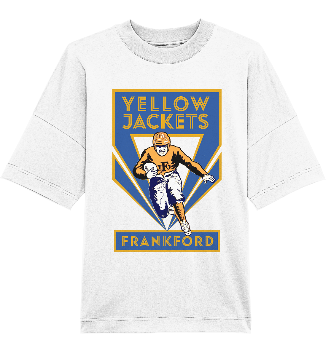 Frankford Yellow Jackets 2 - Organic Oversize Shirt