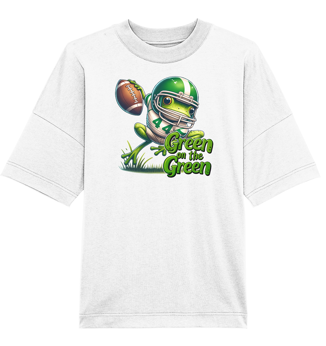 Green Frog - Organic Oversize Shirt