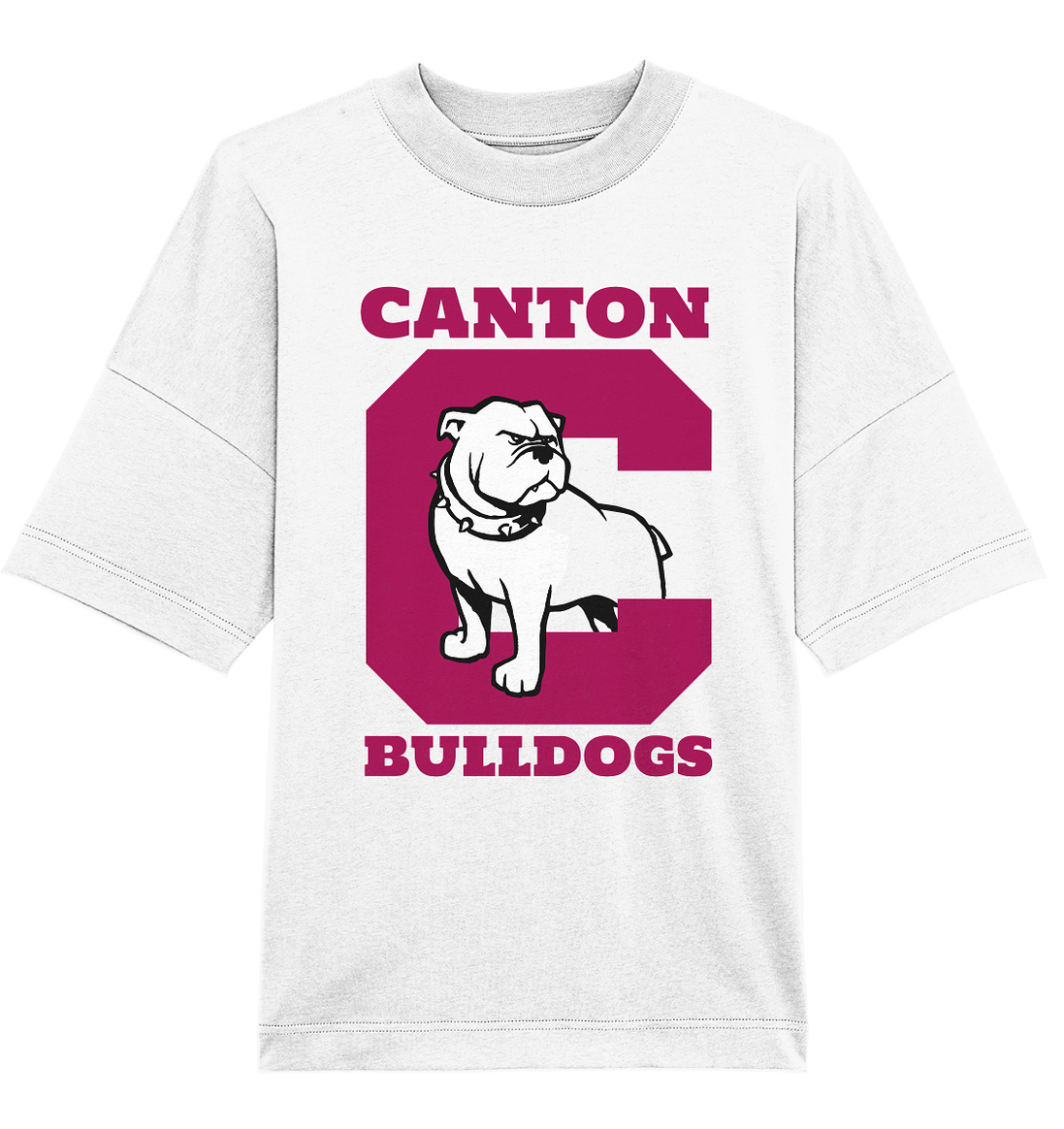 Canton Bulldogs 2 - Organic Oversize Shirt