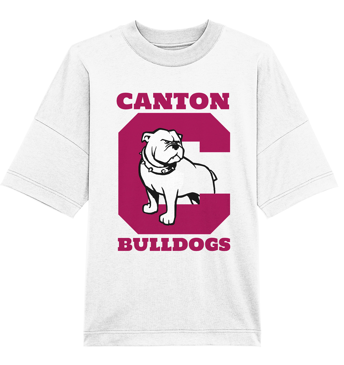 Canton Bulldogs 2 - Organic Oversize Shirt