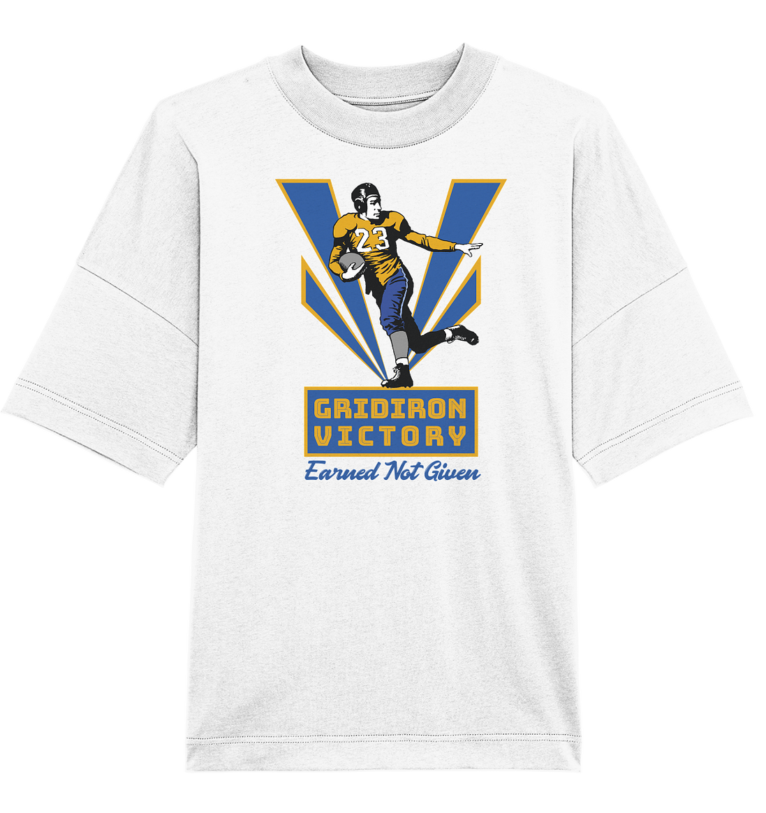 Gridiron Victory - Organic Oversize Shirt